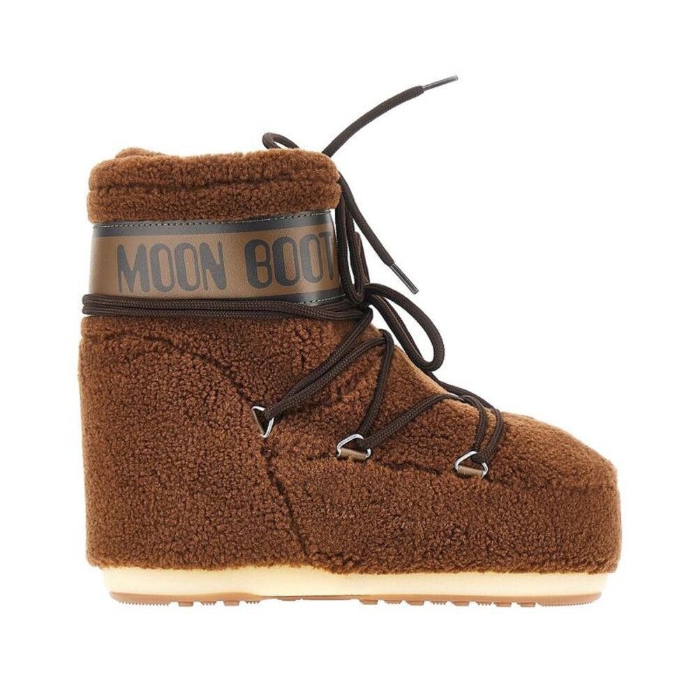 Moon Boot Women 'Icon Low Glance' Teddy Boots
